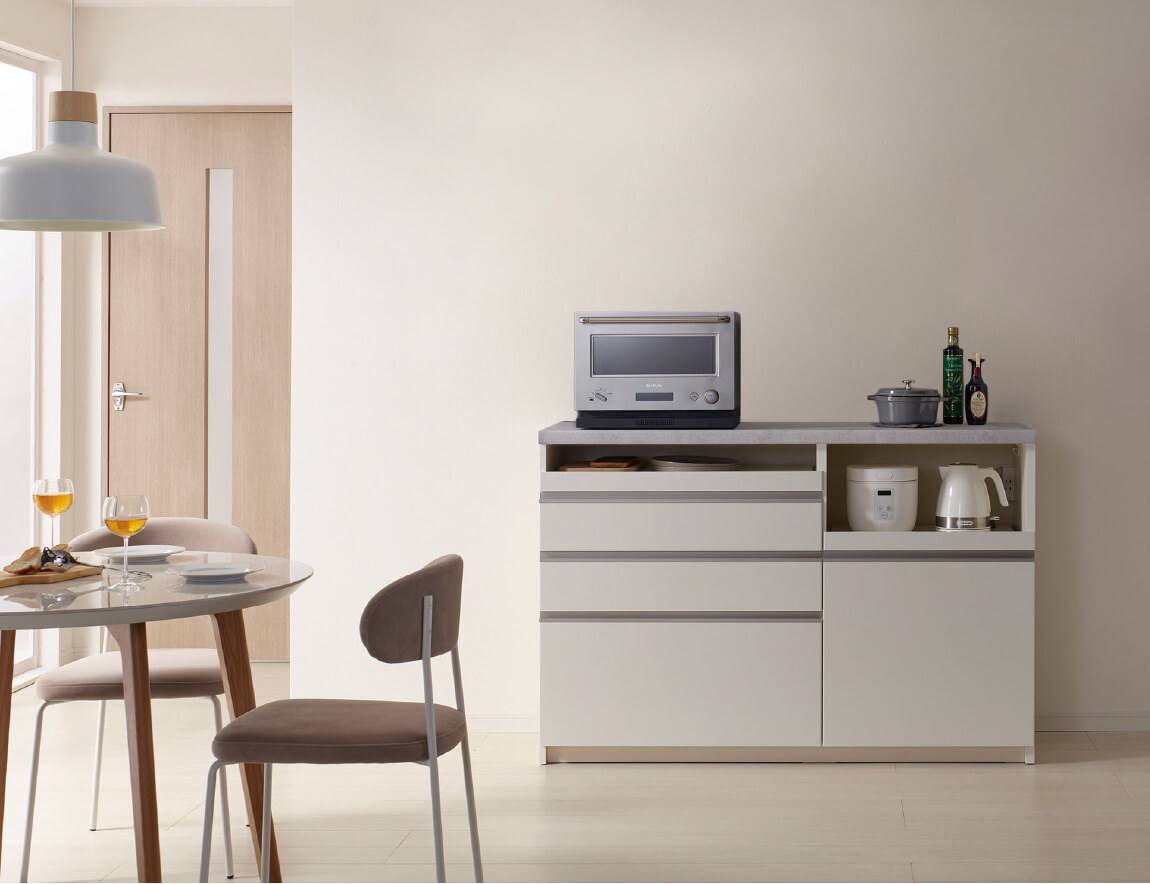 JN キッチンカウンター 下台引出タイプ