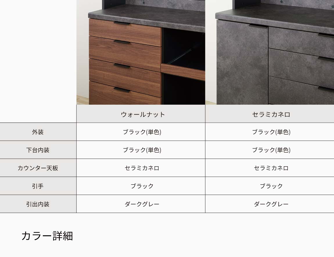 RL キャビネットカウンター