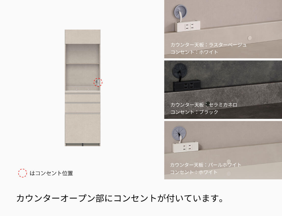 YS キッチンキャビネット 下台引出タイプ