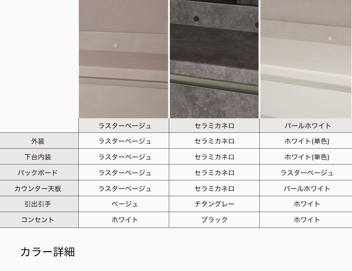 YS キッチンキャビネット 下台オープンタイプ