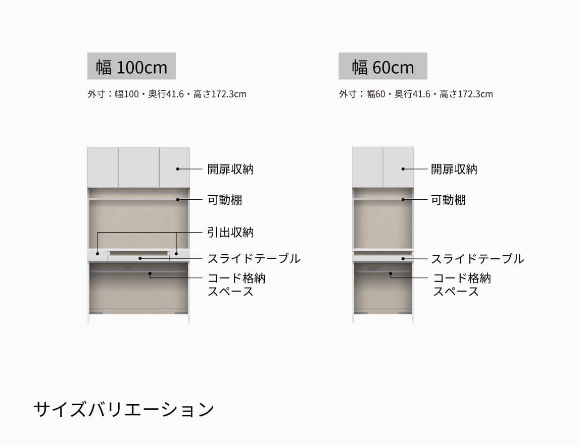 WS デスクキャビネット
