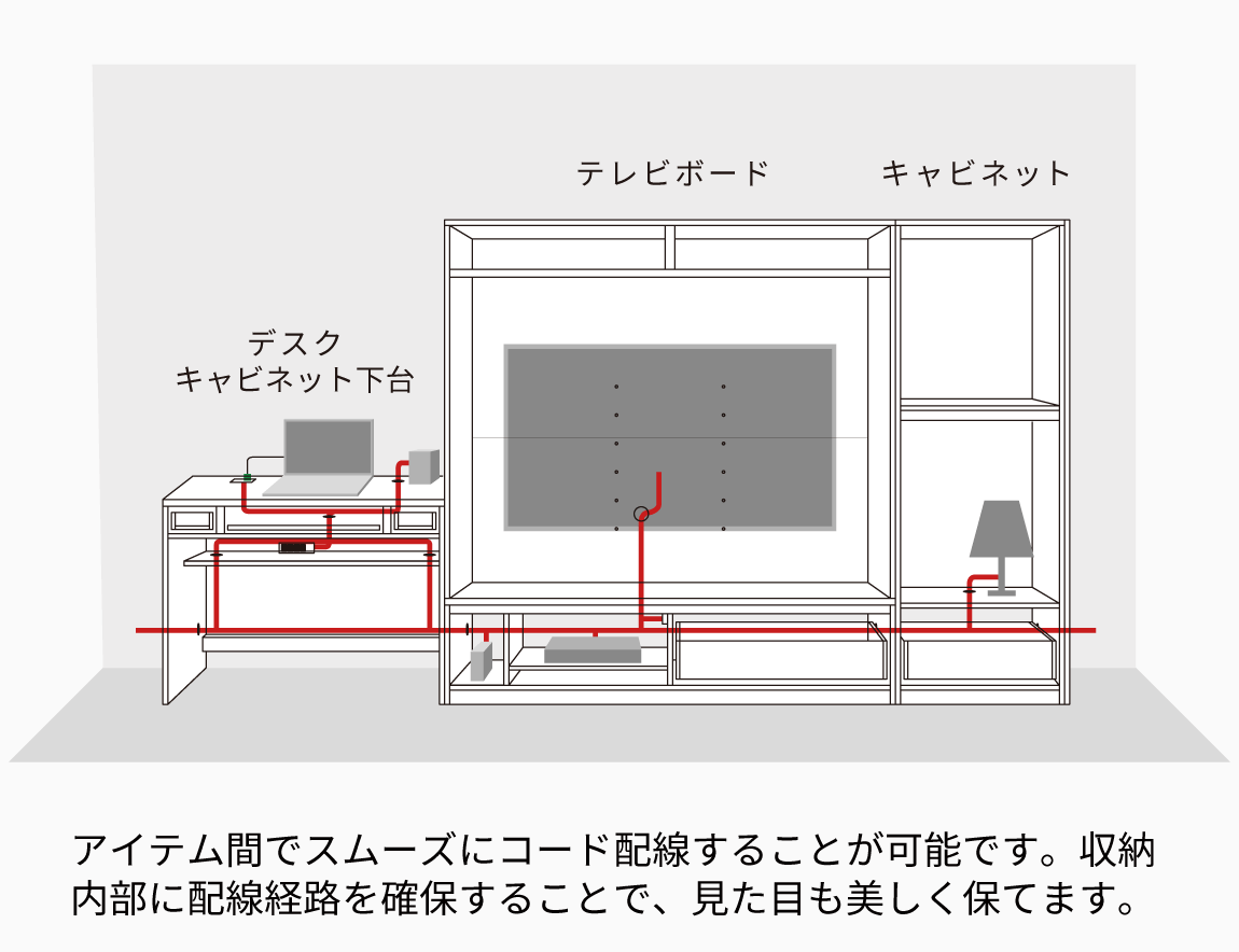 WS デスク専用キャビネット下台