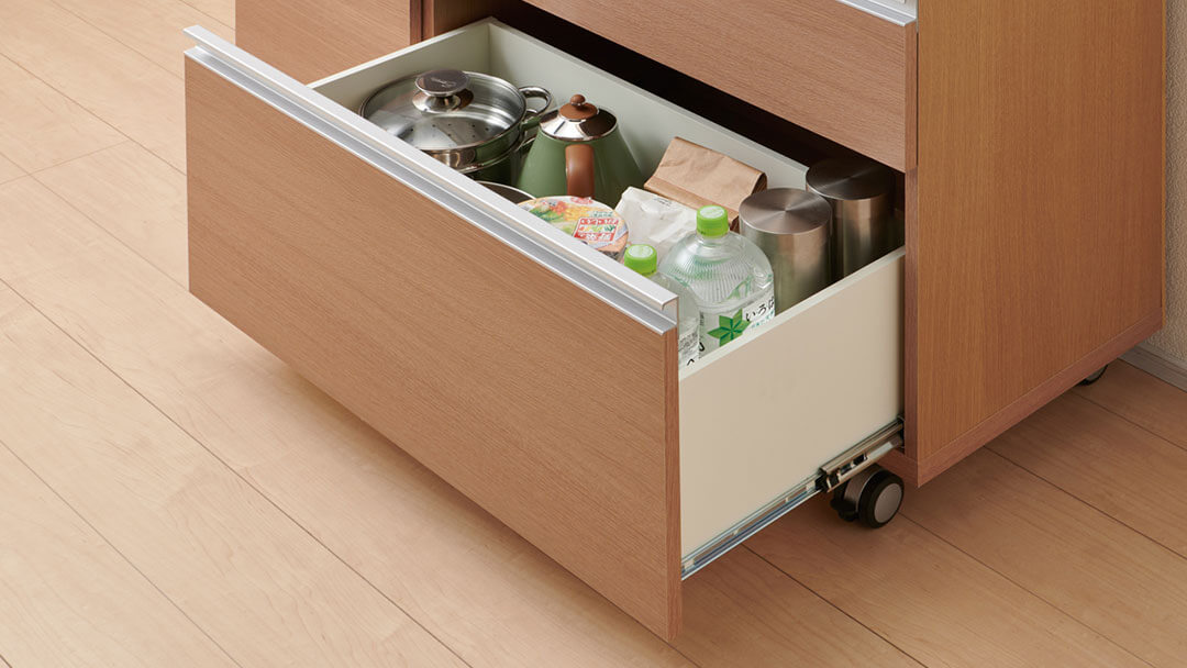 ベアリングレール引出