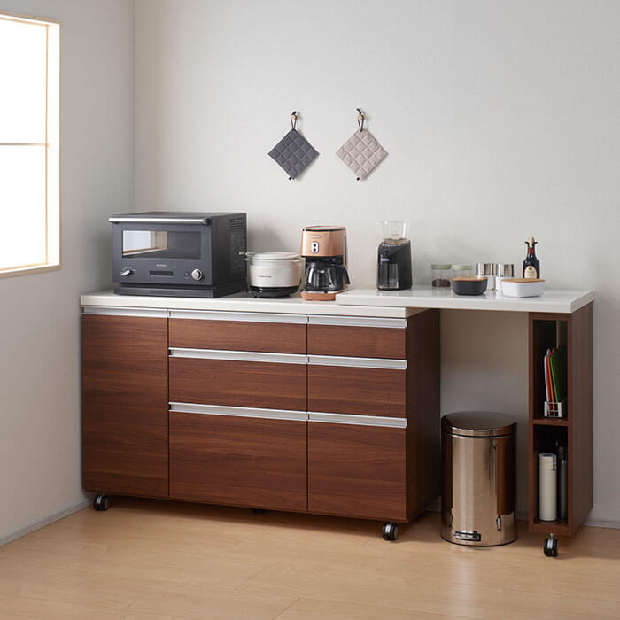 AW キッチンカウンター ウォールナット