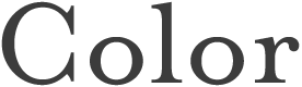 Color