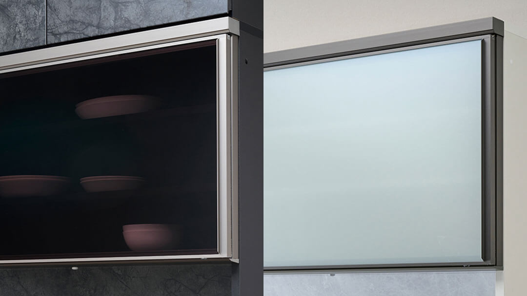 シャープなフレームデザイン