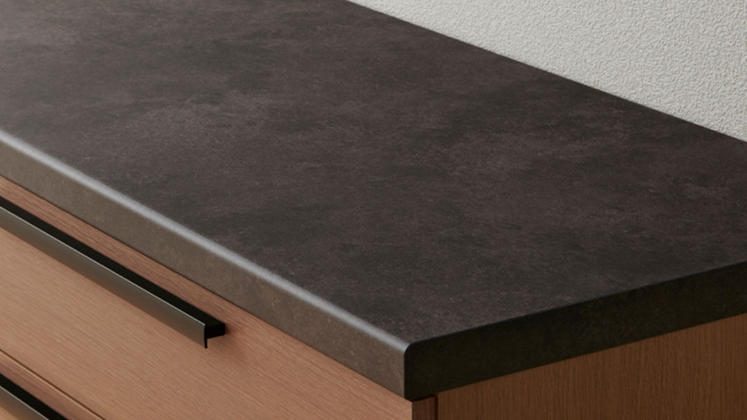 キズや汚れに強いカウンター天板