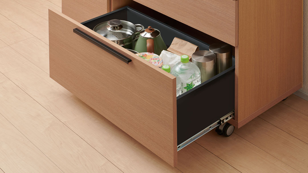 ベアリングレール引出