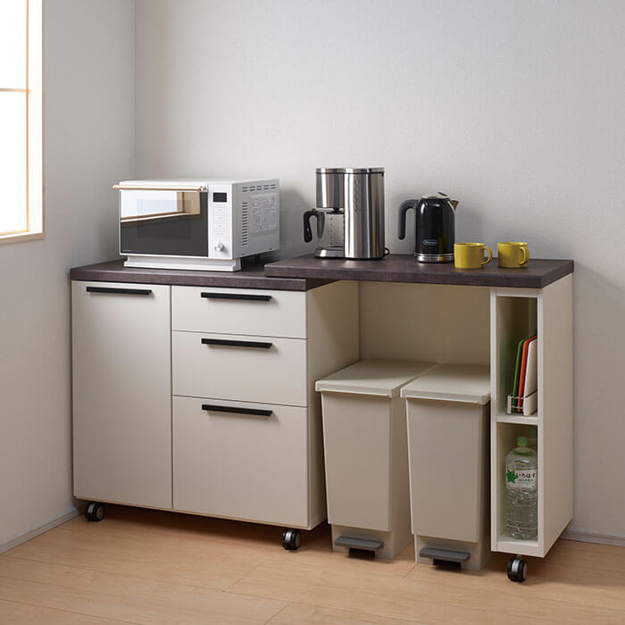 CW キッチンカウンター プレーンホワイト