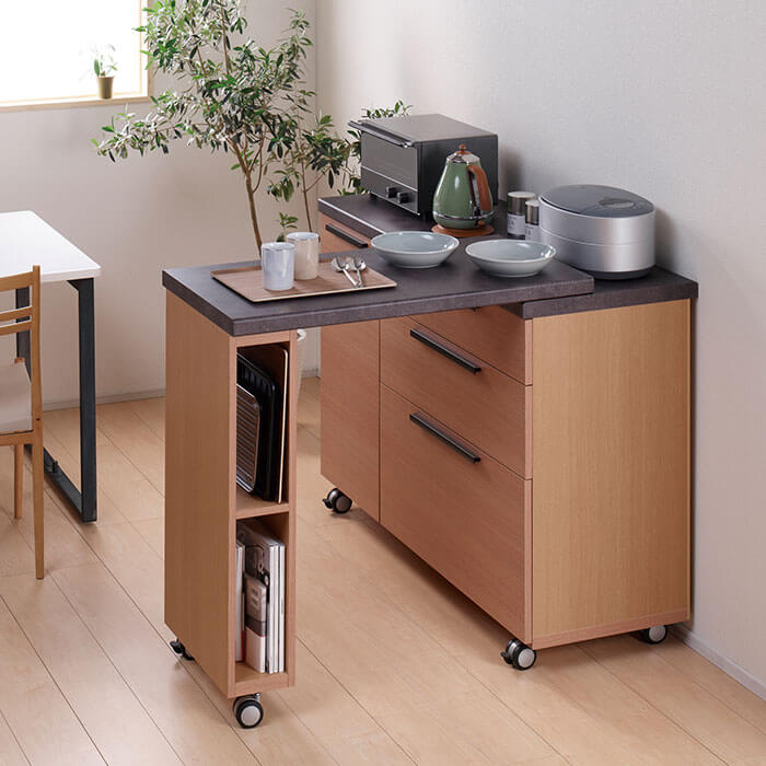 CW キッチンカウンター アイダホオーク