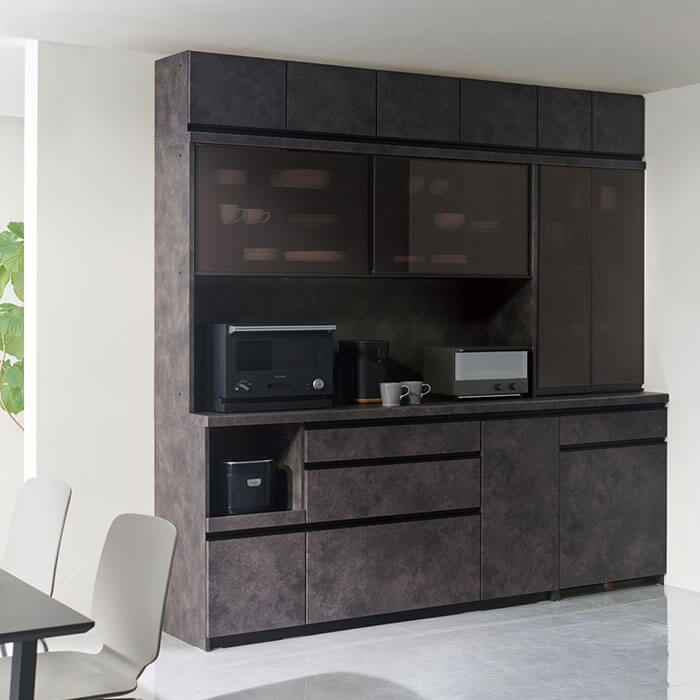 EM 食器棚 セラミカネロ