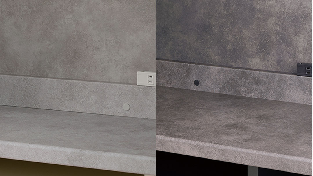 キズや汚れに強いカウンター天板