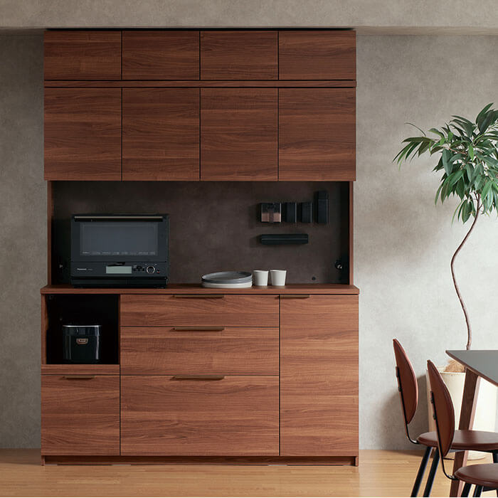 NW 食器棚 ウォールナット