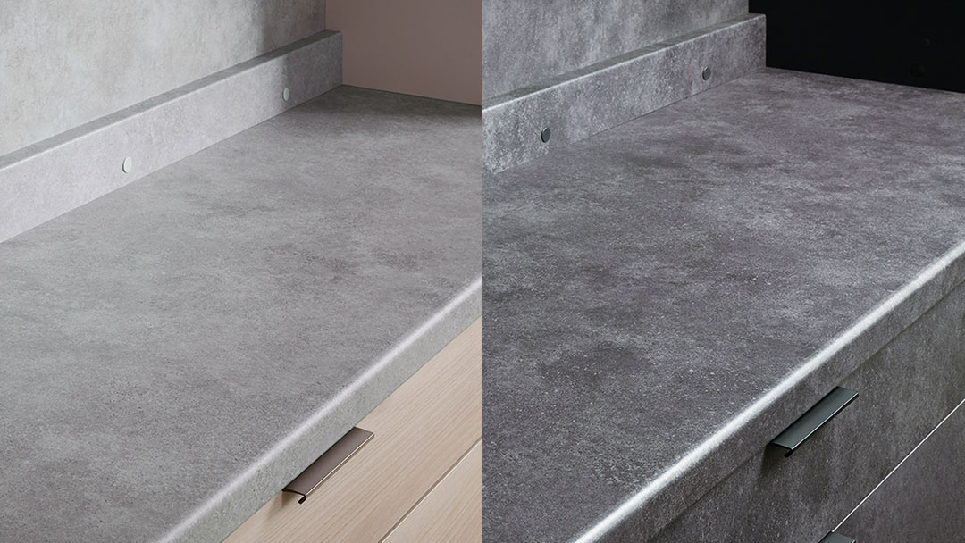 キズや汚れに強いカウンター天板