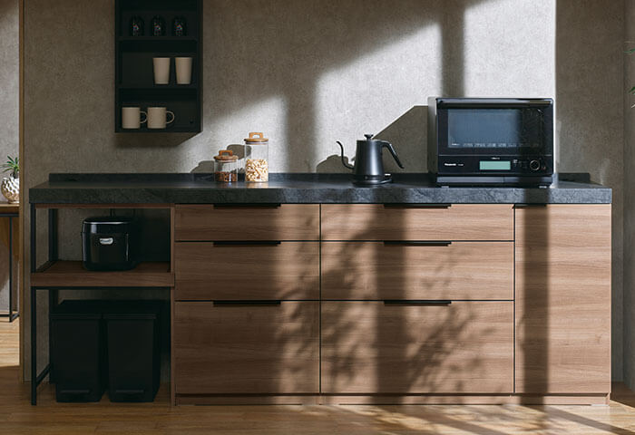 LC キッチンカウンター Case-01（幅240cm）