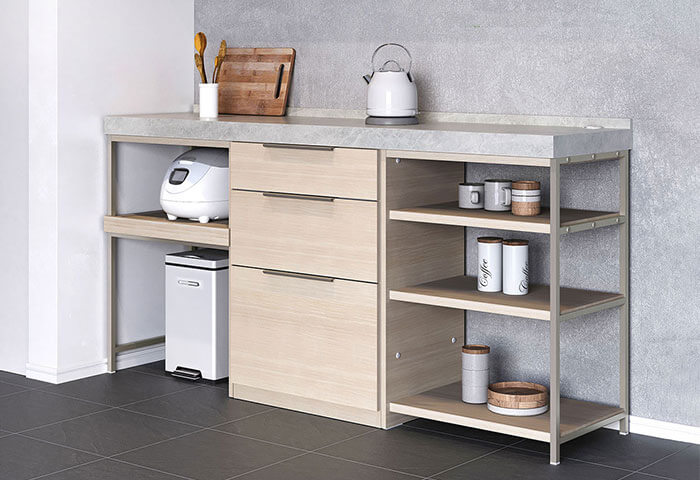 LC キッチンカウンター Case-25（幅180cm）