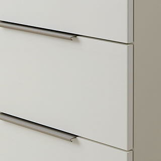 LC キッチンカウンター下台カラー：パールホワイト