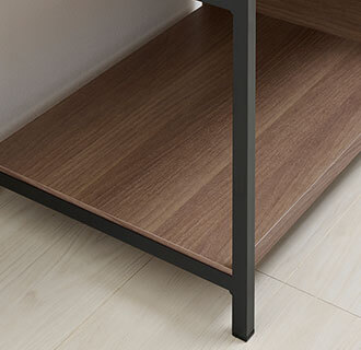 LC キッチンカウンターコンセント：ブラック