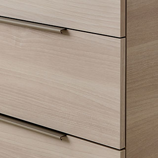 LC キッチンカウンター下台カラー：シルキーナット