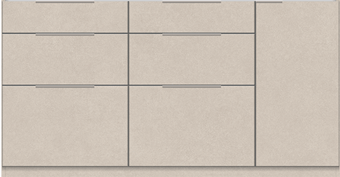 LC キッチンカウンター：LC-S1600