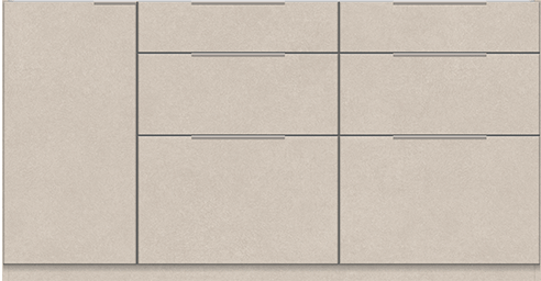 LC キッチンカウンター：LC-S1601