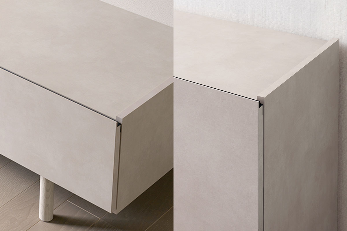 テレビボード・サイドボードは統一感のあるワントーンカラー