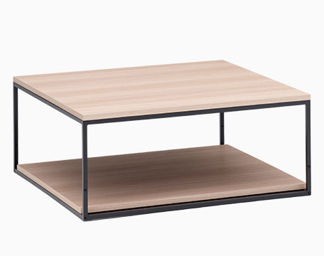 IR リビングテーブル（棚板付）