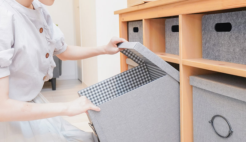 写真：ストック収納