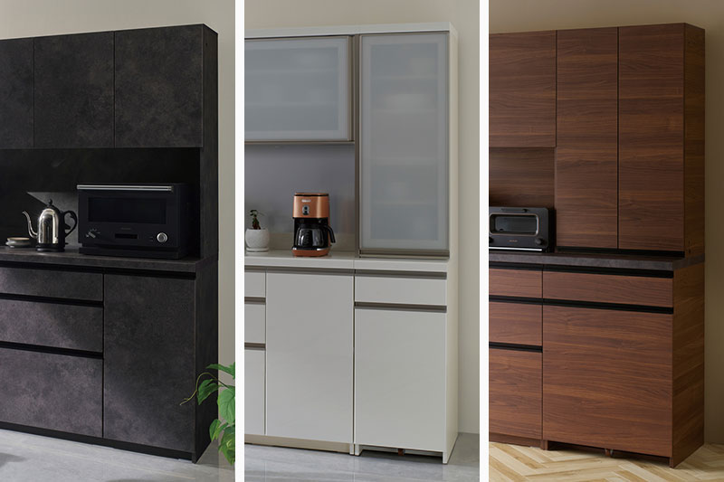 黒・白・木目どれがいい？食器棚の色選びのコツ【後編】