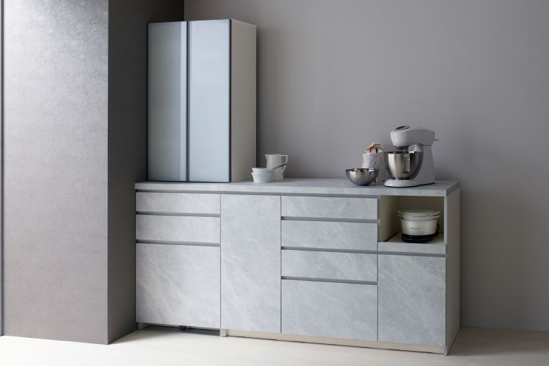 スッキリ見えるデザイン