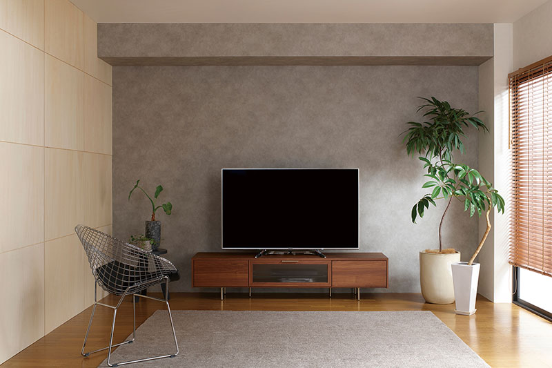 脚付きテレビ台だとお部屋が広く見える