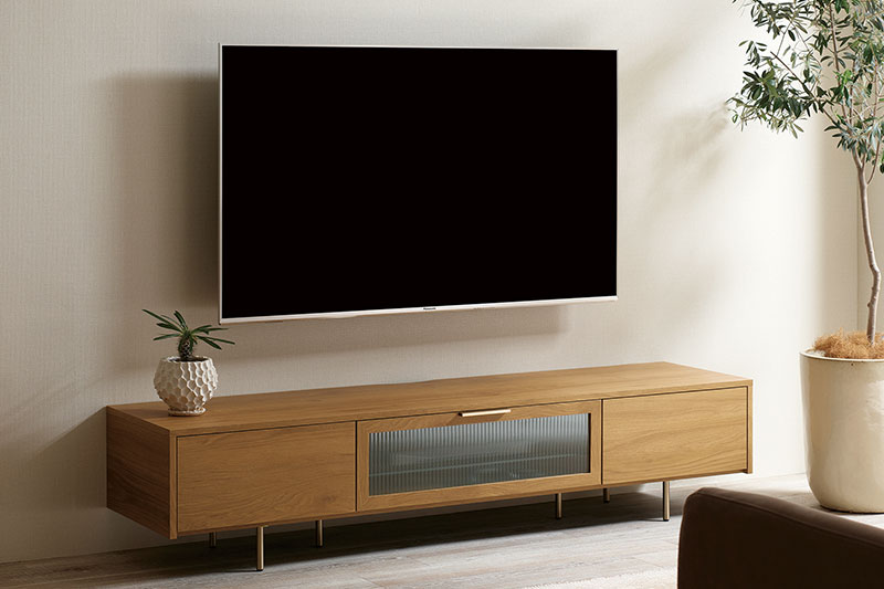 Pamounaの脚付きテレビ台：NWテレビボード