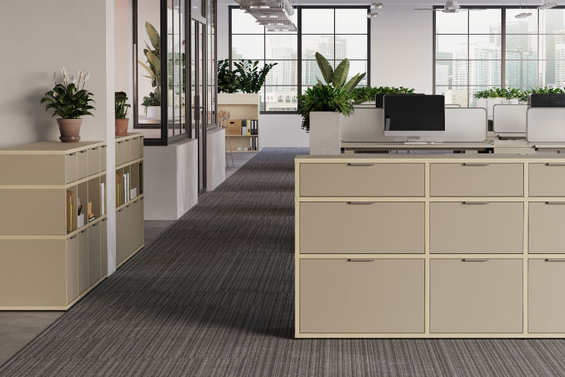 ゆるい間仕切り