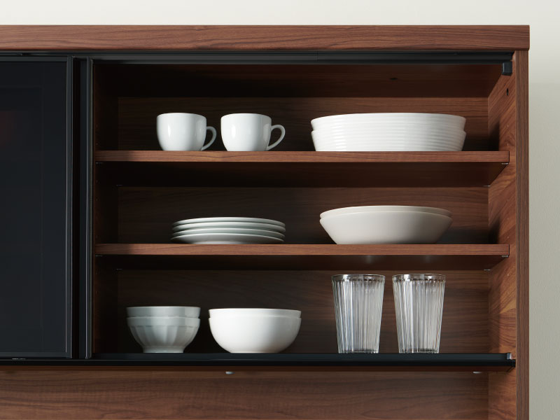 ワイドビュー設計の引き戸