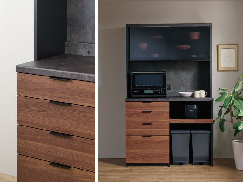 ウォールナットのRU