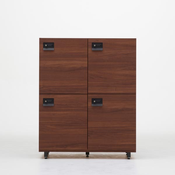 ウォールナットのFLEX PRIVATE LOCKER