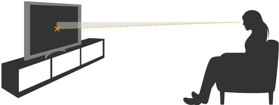 ソファに座って見る場合は「ロータイプ」のテレビ台がおすすめ
