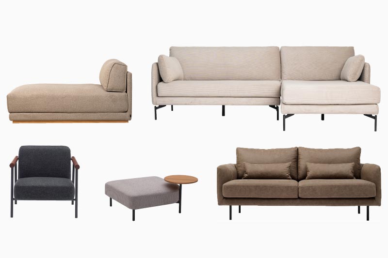 Pamouna Storeで取り扱うソファから5アイテムをピックアップしてご紹介