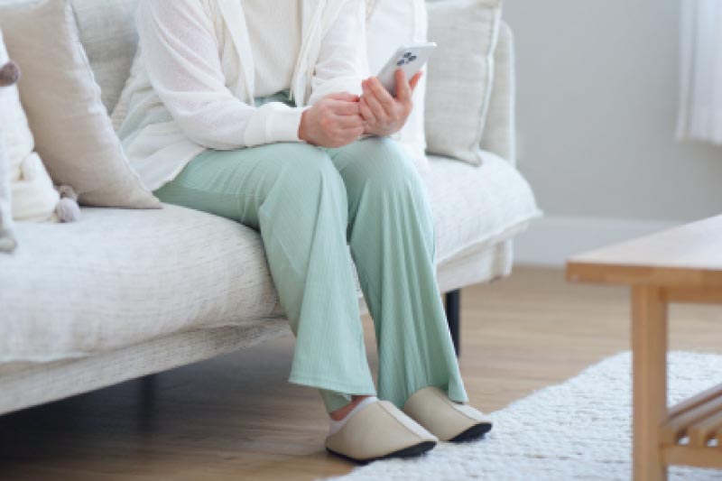 浅めの座面ソファイメージ